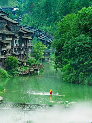 遵义乌江寨景区（资料图片）.jpg